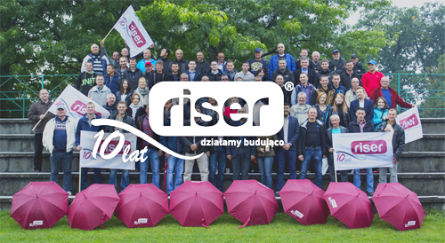 10-lecie firmy Riser Jaworzno 10-lecie firmy Riser Jaworzno